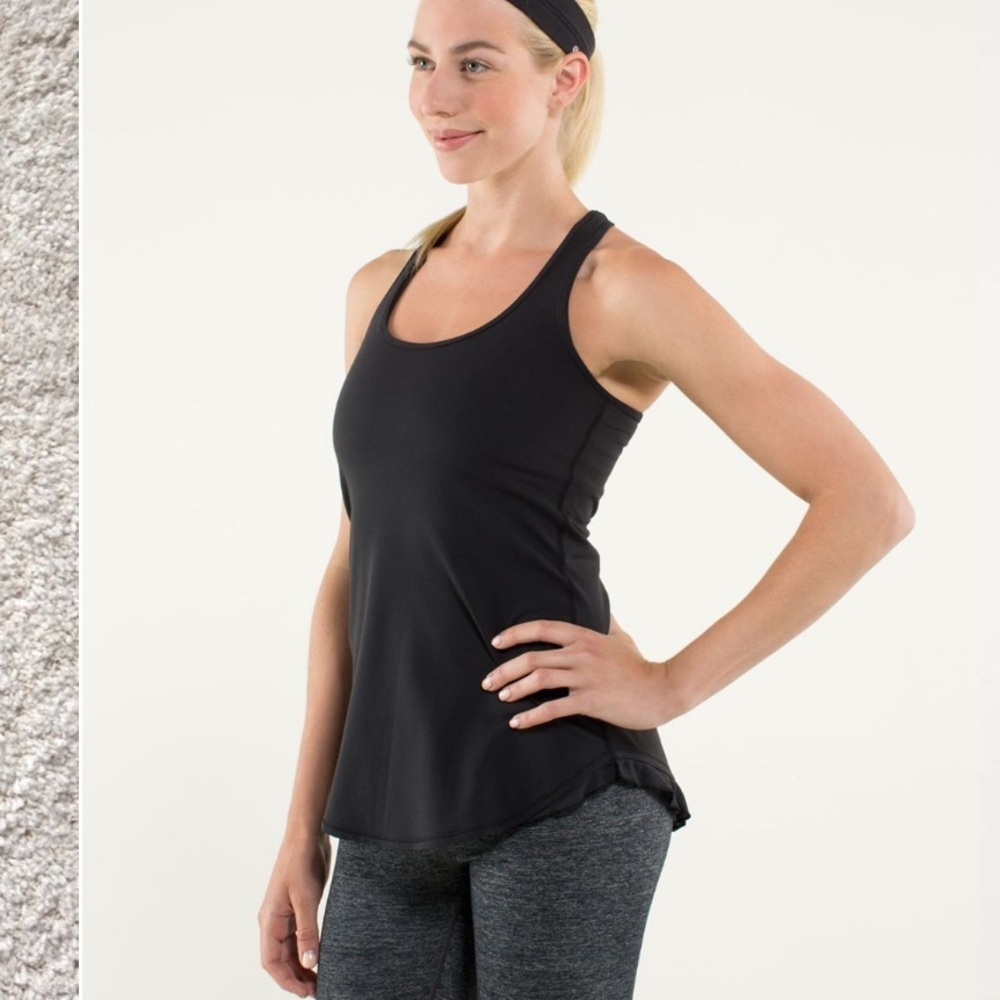 Lululemon Cool Racerback *Ruffled Up